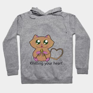 Knitting your heart Hoodie